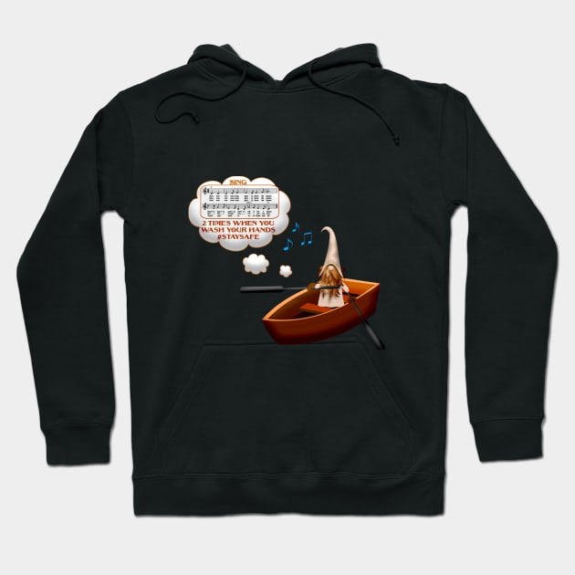 Wash Your Hands Periodically Hoodie by Artistic Design